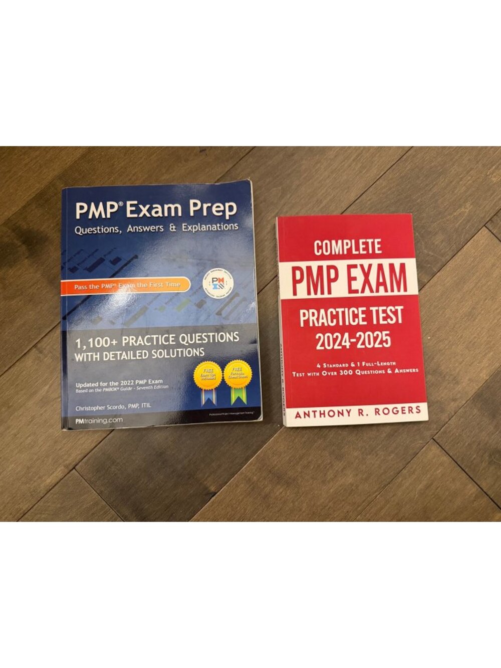 PMP Exam Prep & Practice Test Books Bundle - Scordo + Rogers